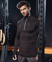 Load image into Gallery viewer, Drag Anti Athletic Zip Sweat Black