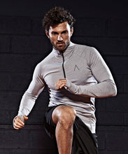 Load image into Gallery viewer, Drag Anti Athletic Zip Sweat Grey