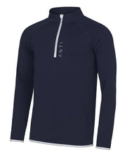 Load image into Gallery viewer, Force Anti Athletic Zip Sweat Navy