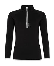 Load image into Gallery viewer, Rouse Anti Athletic Zip Sweat Black White