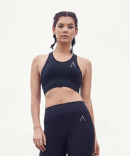 Load image into Gallery viewer, Motion Anti Athletic Sports Bra Black