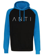 Load image into Gallery viewer, Base Anti Athletic Hoodie Black Blue