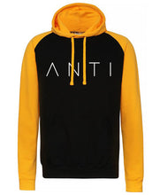 Load image into Gallery viewer, Base Anti Athletic Hoodie Black Yellow