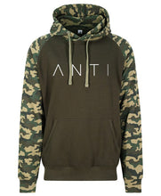 Load image into Gallery viewer, Base Anti Athletic Hoodie Green Camo