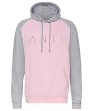 Load image into Gallery viewer, Base Anti Athletic Hoodie Pink Grey