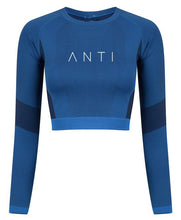 Load image into Gallery viewer, React Anti Athletic Tshirt Blue