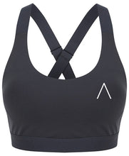 Load image into Gallery viewer, Atomic Anti Athletic Sports Bra Charcoal