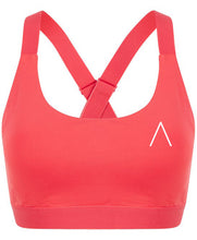 Load image into Gallery viewer, Atomic Anti Athletic Sports Bra Coral