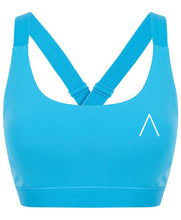 Load image into Gallery viewer, Atomic Anti Athletic Sports Bra Turquoise