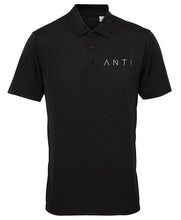 Load image into Gallery viewer, Counter Anti Athletic Polo Black