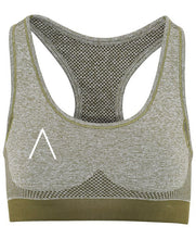 Load image into Gallery viewer, Fuel Anti Athletic Sports Bra Olive