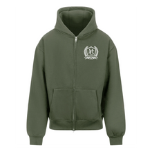 Load image into Gallery viewer, Premium White Label Zipped Hoodie
