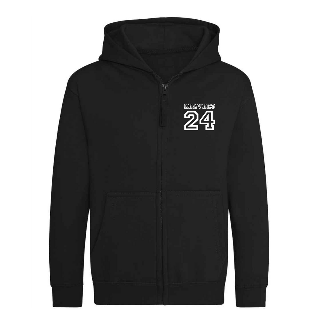 Leavers 24 zipped Hoodies -Kids