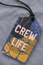 Load image into Gallery viewer, Luggage Tag - Crew Life Pineapple
