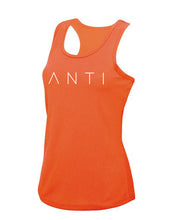 Load image into Gallery viewer, Bright Anti Athletic Vest Electric Orange
