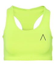 Load image into Gallery viewer, Life Anti Athletic Sports Bra Electric Yellow
