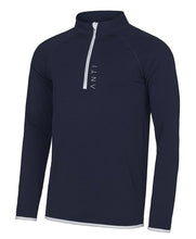 Load image into Gallery viewer, Force Anti Athletic Zip Sweat Navy

