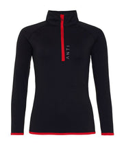 Load image into Gallery viewer, Rouse Anti Athletic Zip Sweat Black Red
