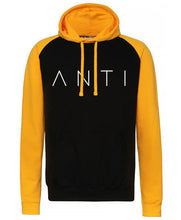 Load image into Gallery viewer, Base Anti Athletic Hoodie Black Yellow
