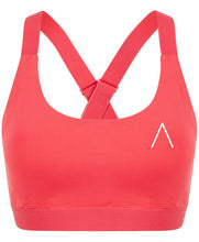 Load image into Gallery viewer, Atomic Anti Athletic Sports Bra Coral
