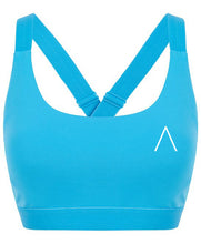 Load image into Gallery viewer, Atomic Anti Athletic Sports Bra Turquoise

