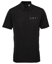 Load image into Gallery viewer, Counter Anti Athletic Polo Black
