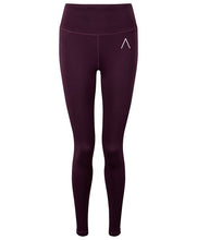 Load image into Gallery viewer, Positive Anti Athletic Leggings Burgundy
