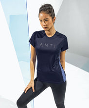Load image into Gallery viewer, Resolute Anti Athletic Tshirt Navy
