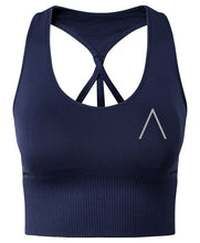Load image into Gallery viewer, Power Anti Athletic Sports Bra Navy
