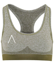 Load image into Gallery viewer, Fuel Anti Athletic Sports Bra Olive
