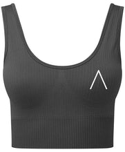 Load image into Gallery viewer, Inspire Anti Athletic Sports Bra Charcoal
